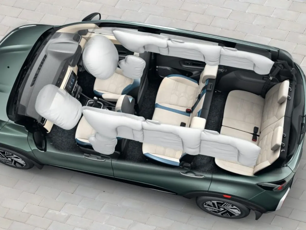 6 airbags in gravite